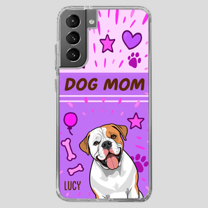 Dog Mom Heart Case – Where Love Lives Forever - 89Prints