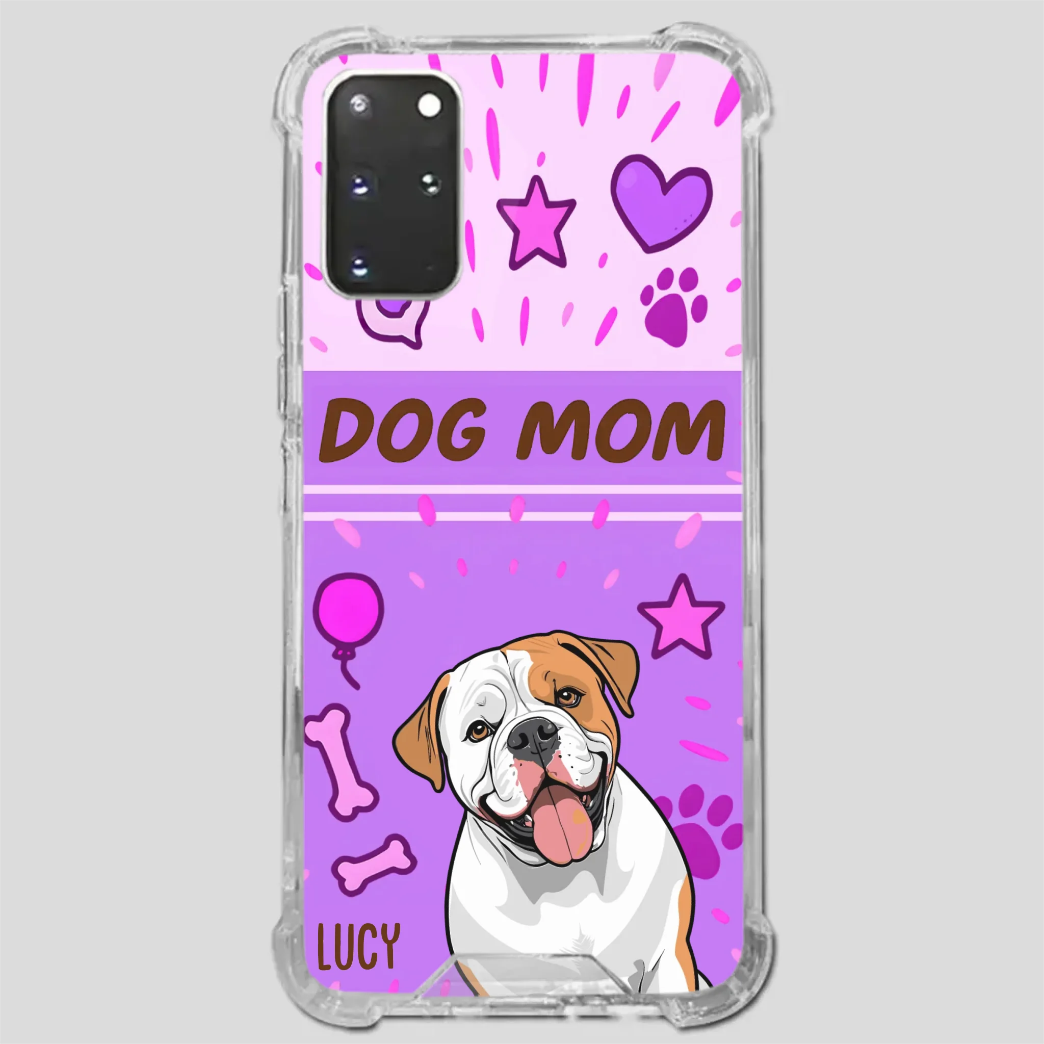 Dog Mom Heart Case – Where Love Lives Forever - 89Prints