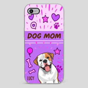 Dog Mom Heart Case – Where Love Lives Forever - 89Prints