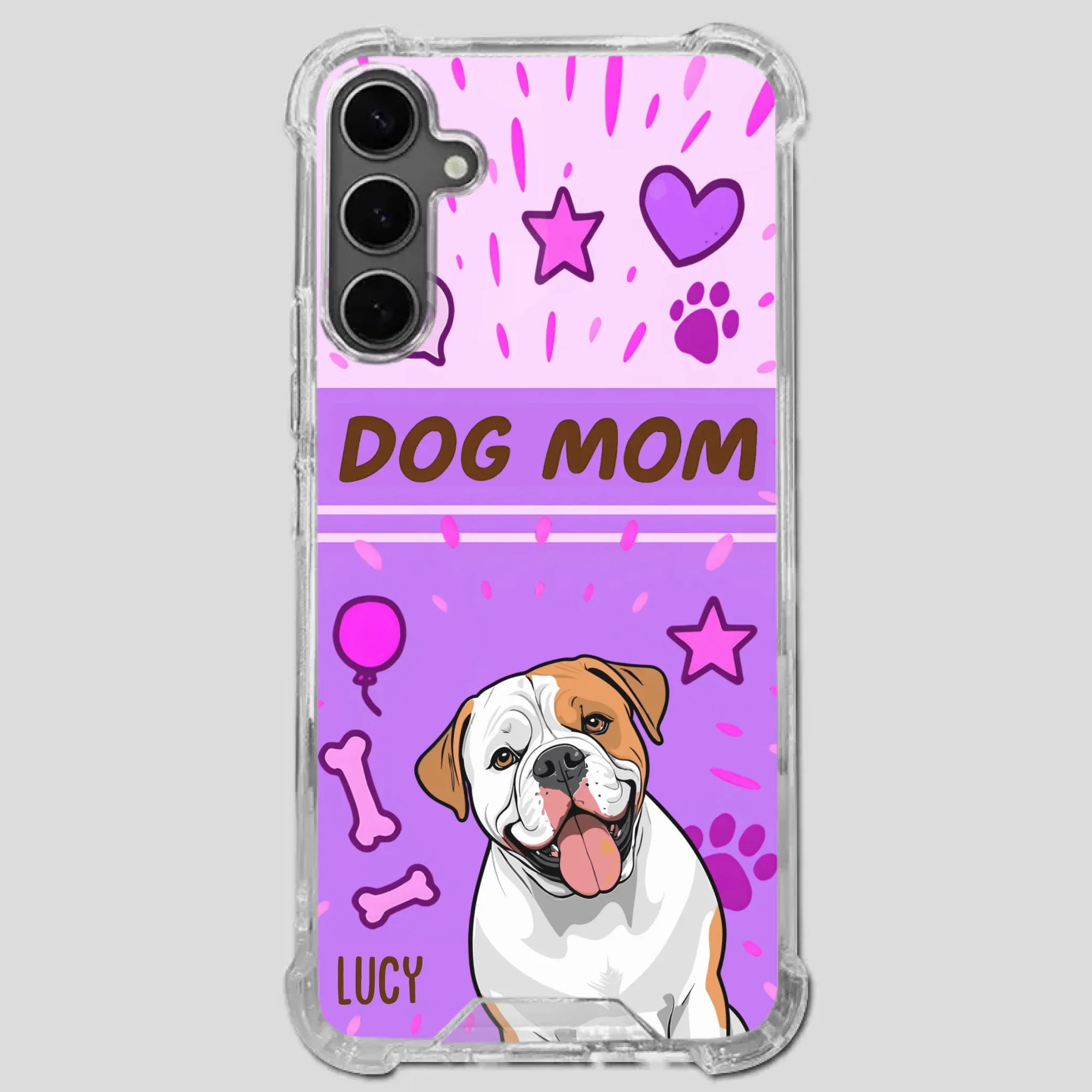 Dog Mom Heart Case – Where Love Lives Forever - 89Prints