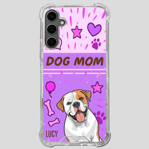 Dog Mom Heart Case – Where Love Lives Forever - 89Prints