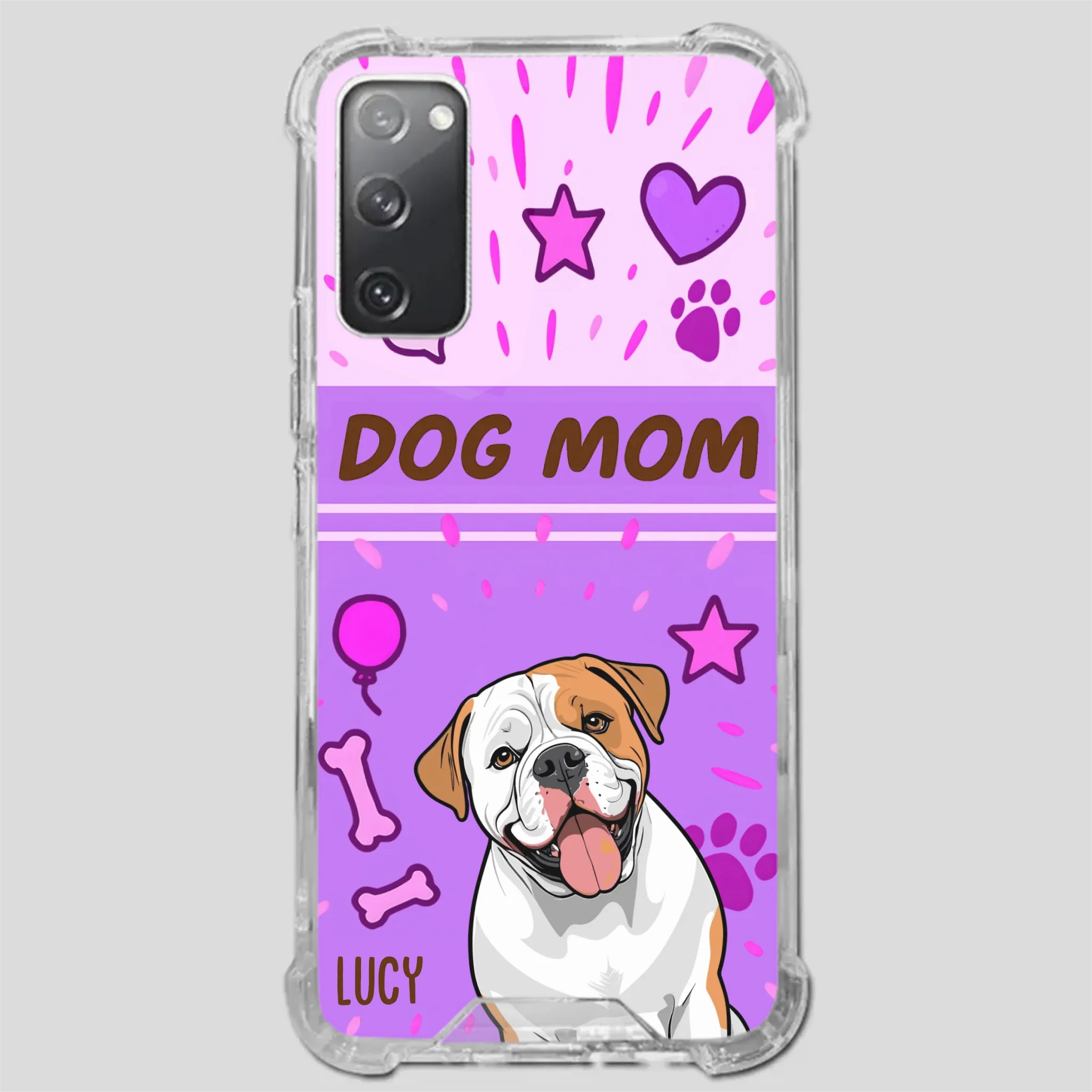 Dog Mom Heart Case – Where Love Lives Forever - 89Prints