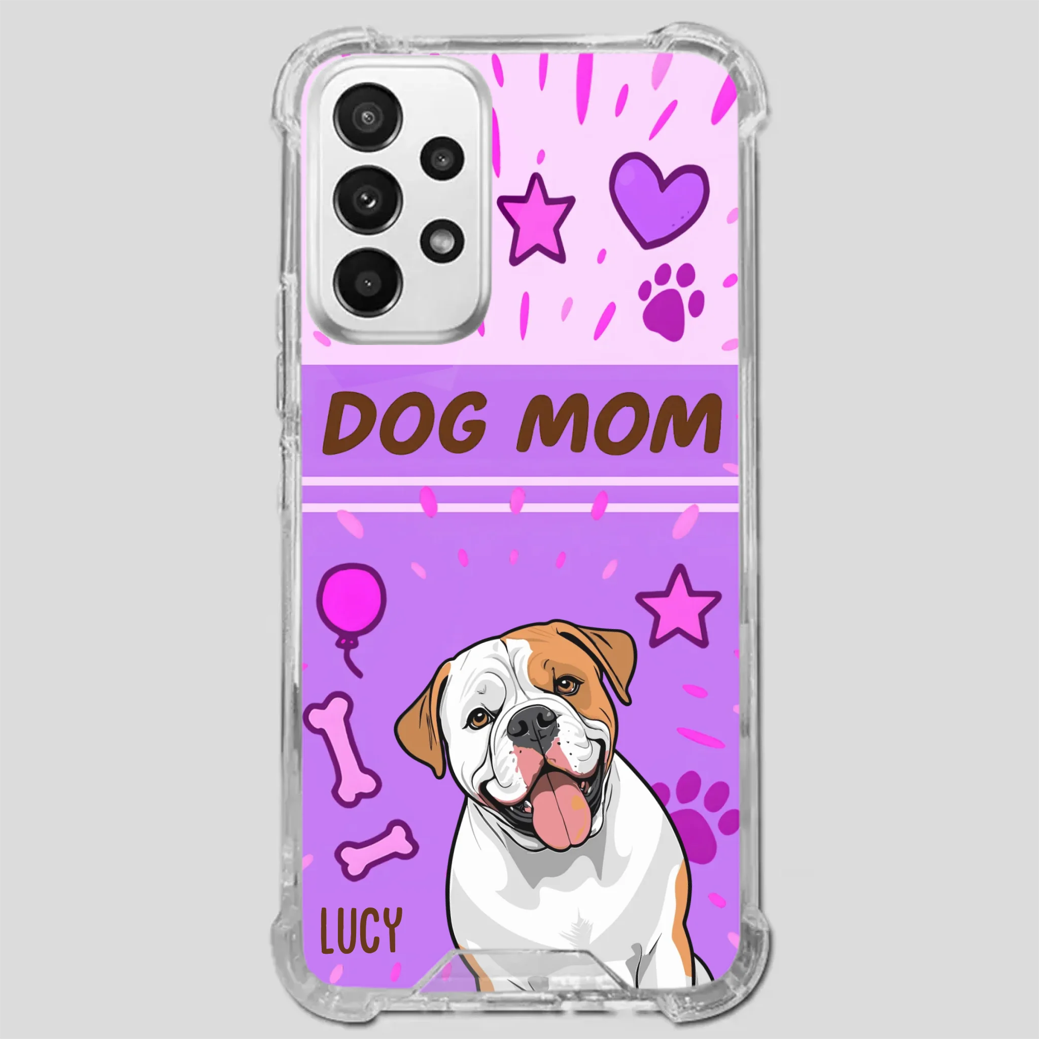 Dog Mom Heart Case – Where Love Lives Forever - 89Prints