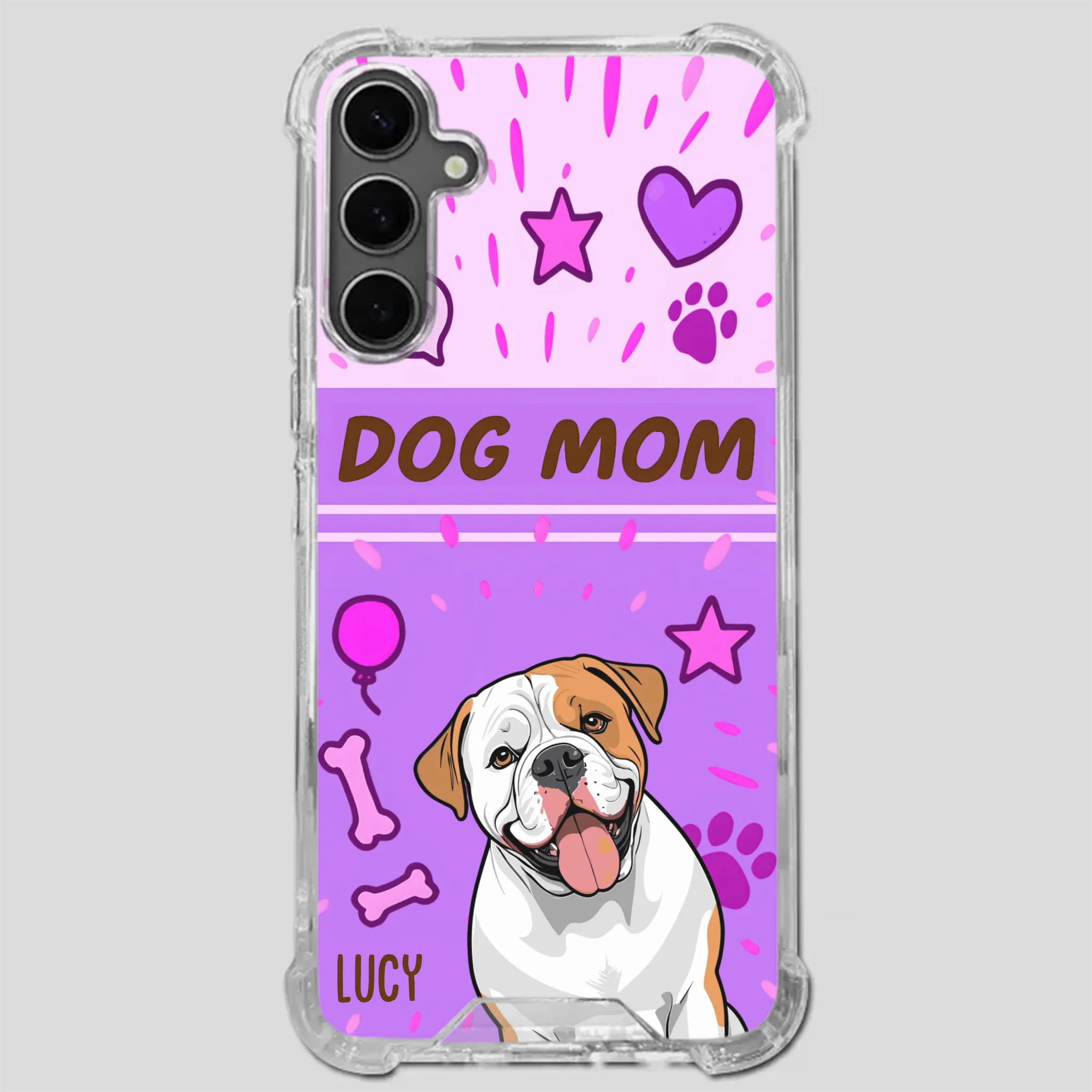 Dog Mom Heart Case – Where Love Lives Forever - 89Prints