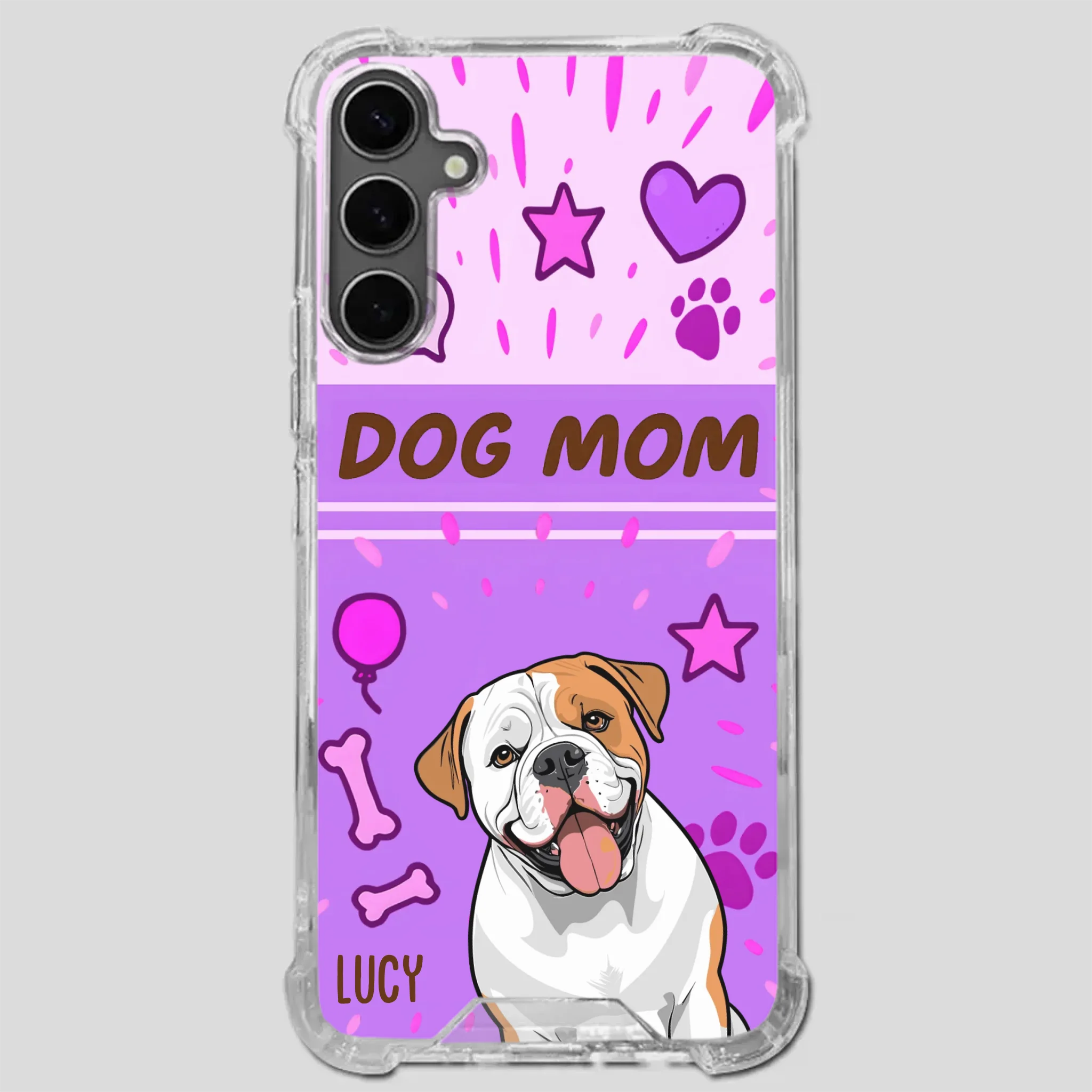 Dog Mom Heart Case – Where Love Lives Forever - 89Prints