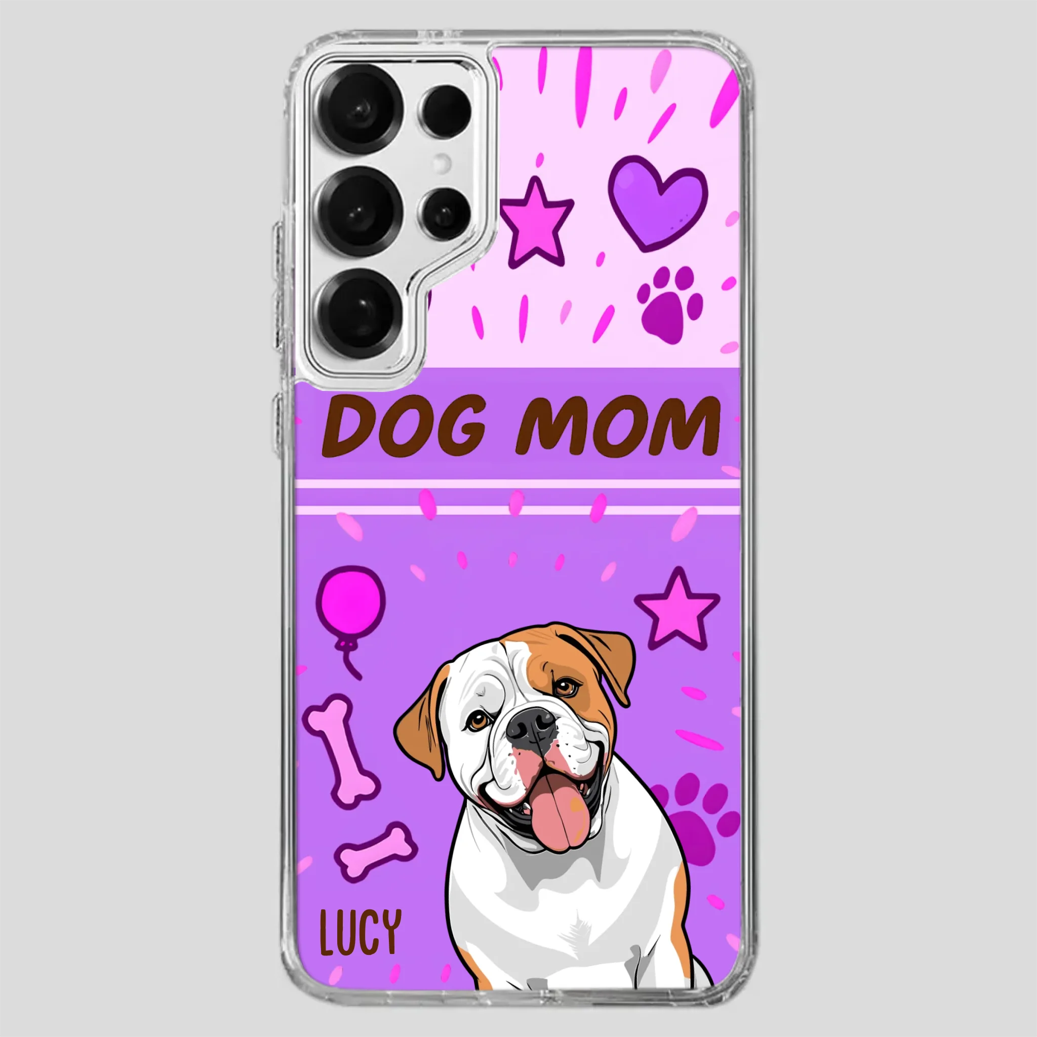 Dog Mom Heart Case – Where Love Lives Forever - 89Prints