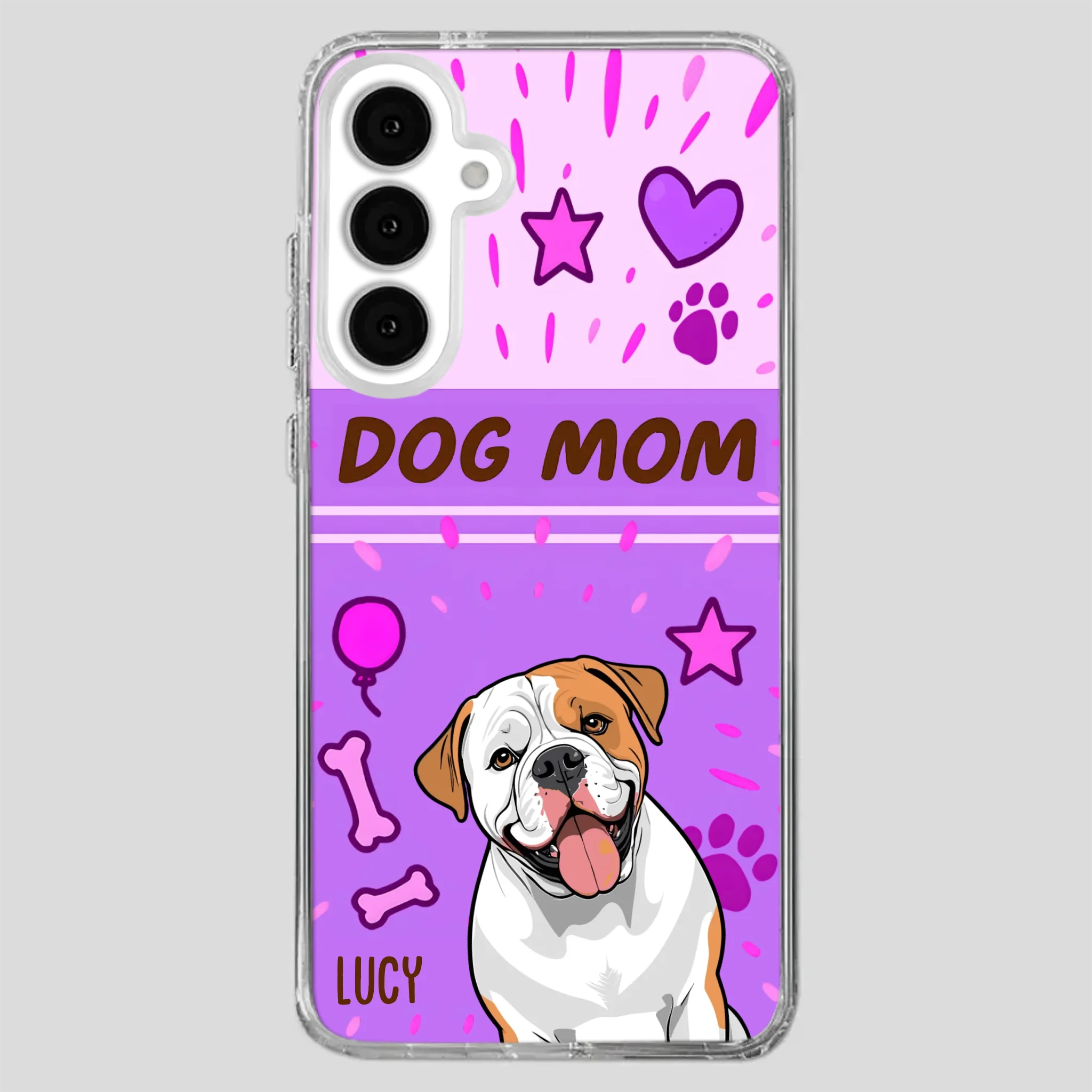 Dog Mom Heart Case – Where Love Lives Forever - 89Prints