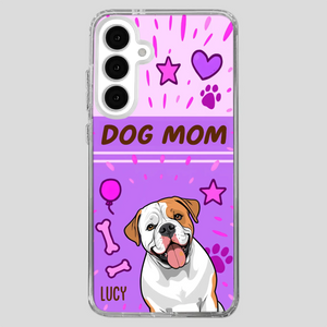 Dog Mom Heart Case – Where Love Lives Forever - 89Prints