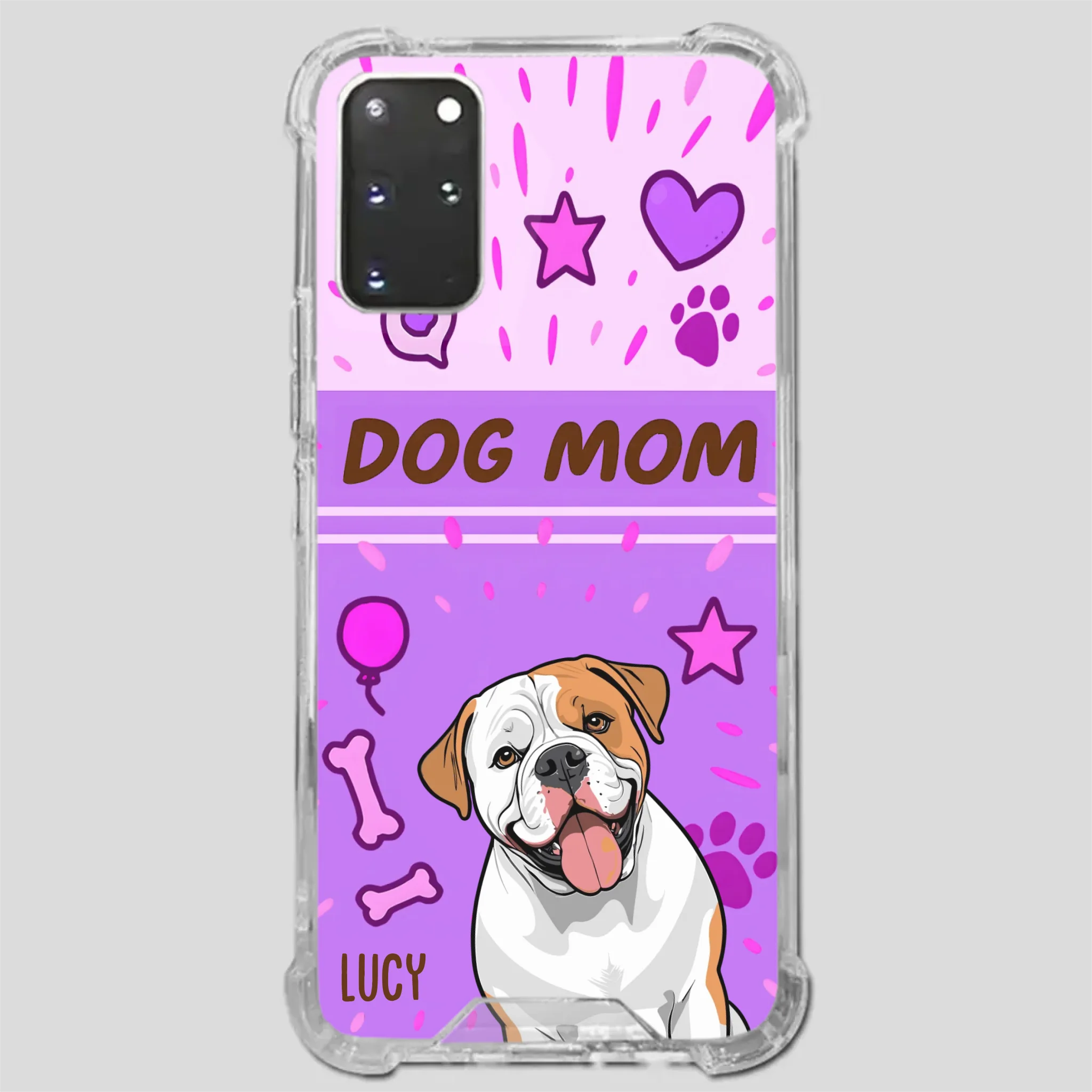 Dog Mom Heart Case – Where Love Lives Forever - 89Prints