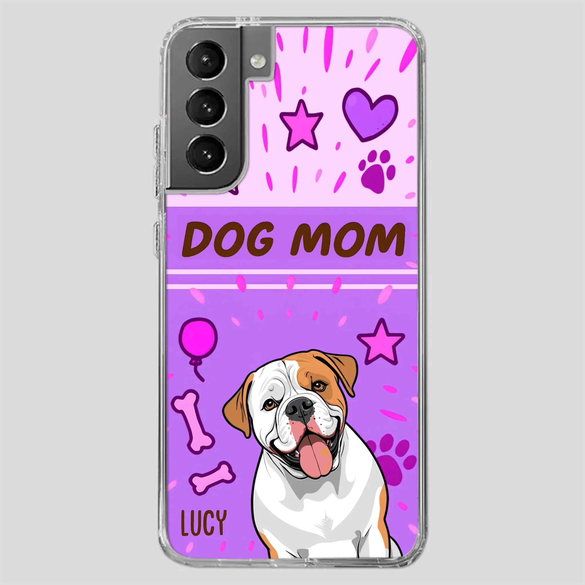 Dog Mom Heart Case – Where Love Lives Forever - 89Prints