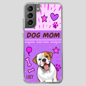 Dog Mom Heart Case – Where Love Lives Forever - 89Prints