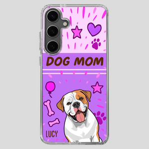 Dog Mom Heart Case – Where Love Lives Forever - 89Prints