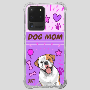 Dog Mom Heart Case – Where Love Lives Forever - 89Prints