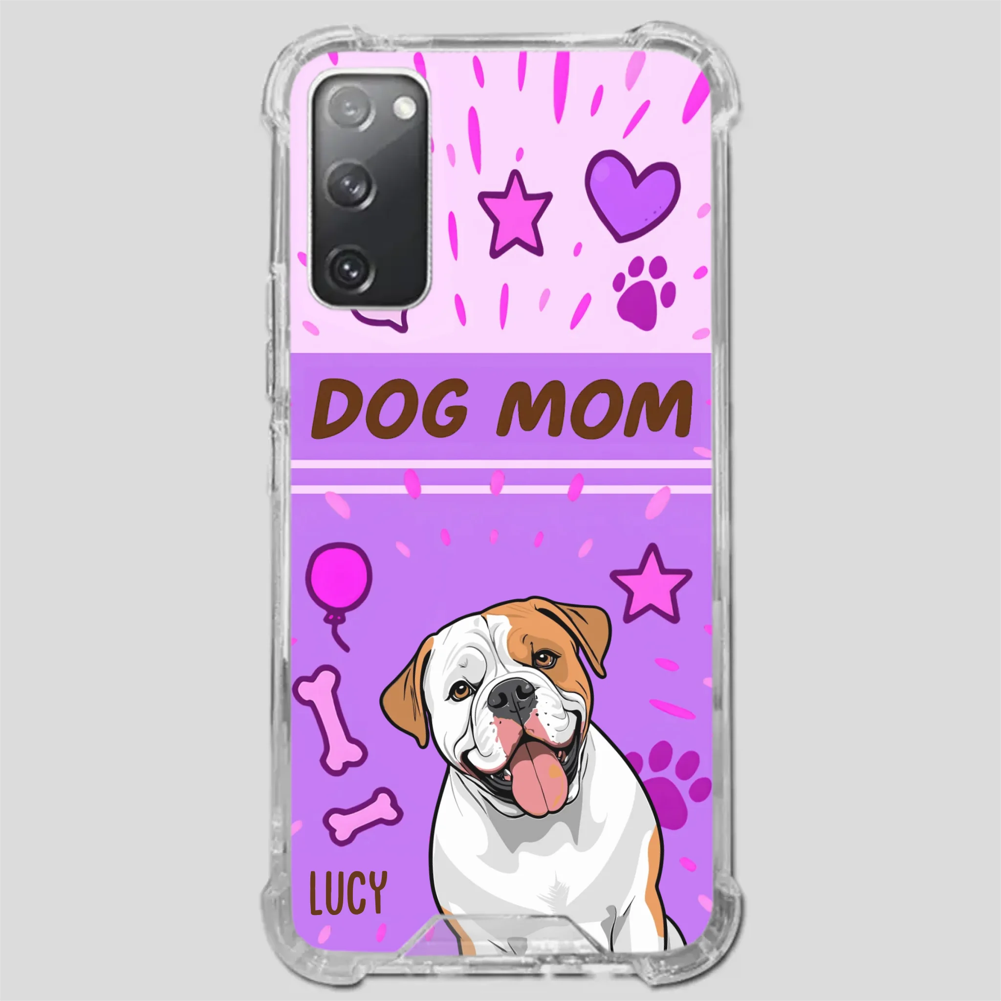 Dog Mom Heart Case – Where Love Lives Forever - 89Prints