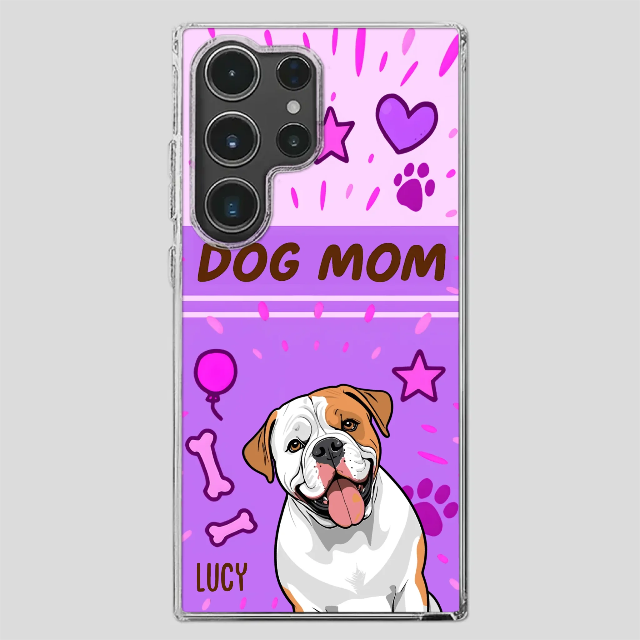 Dog Mom Heart Case – Where Love Lives Forever - 89Prints