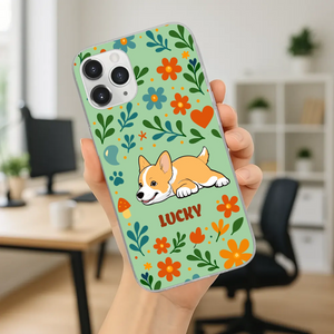 Soft Dog Phone Case – Gentle Design, Pure Love - 89Prints