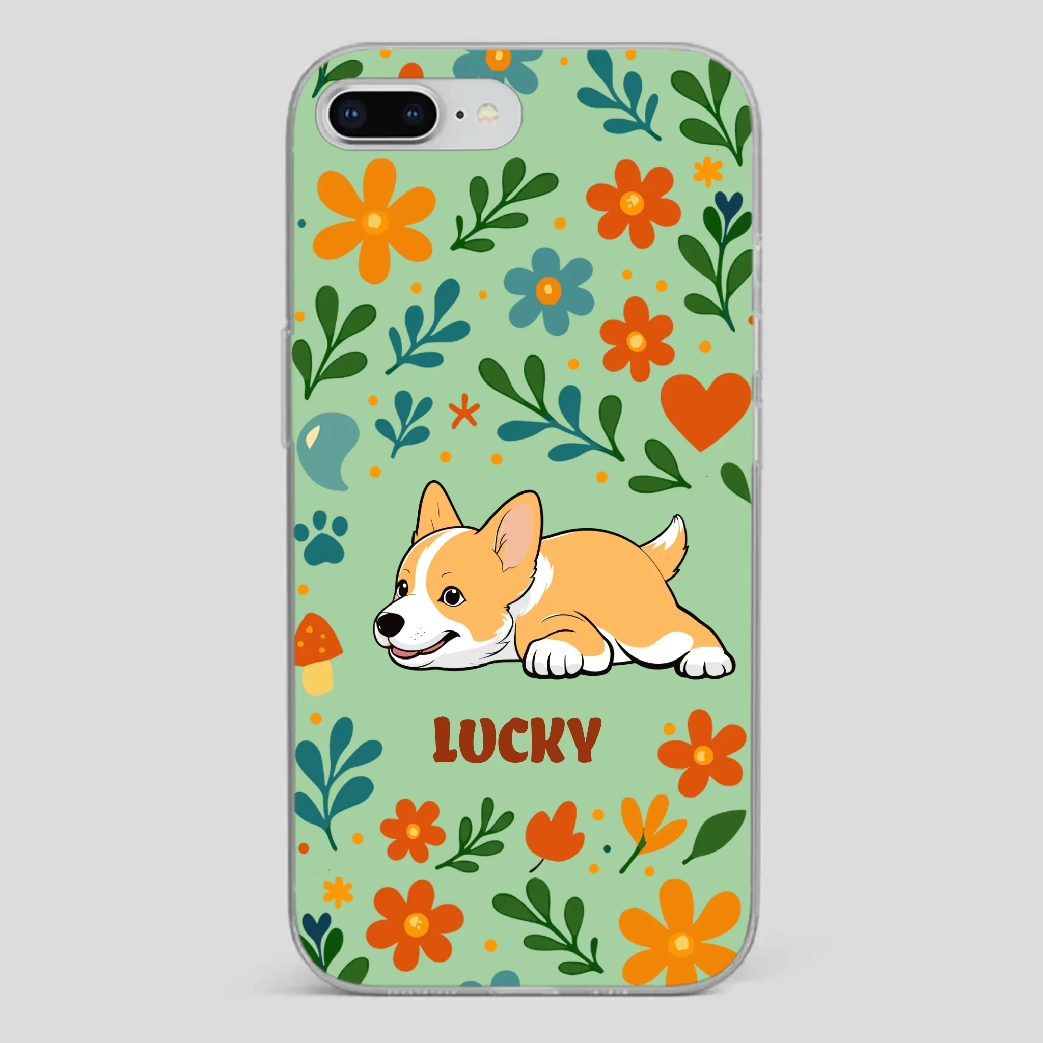 Soft Dog Phone Case – Gentle Design, Pure Love - 89Prints