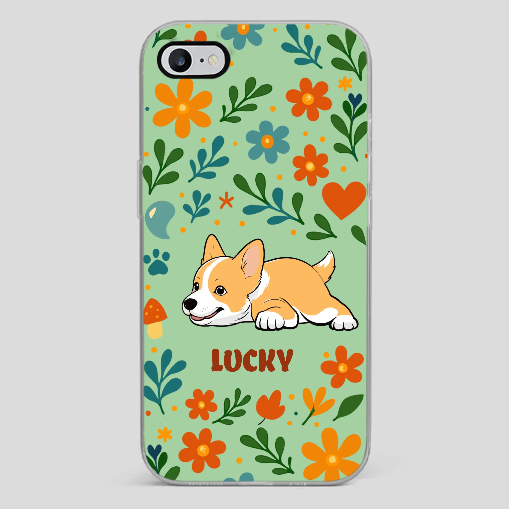 Soft Dog Phone Case – Gentle Design, Pure Love - 89Prints