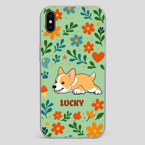 Soft Dog Phone Case – Gentle Design, Pure Love - 89Prints