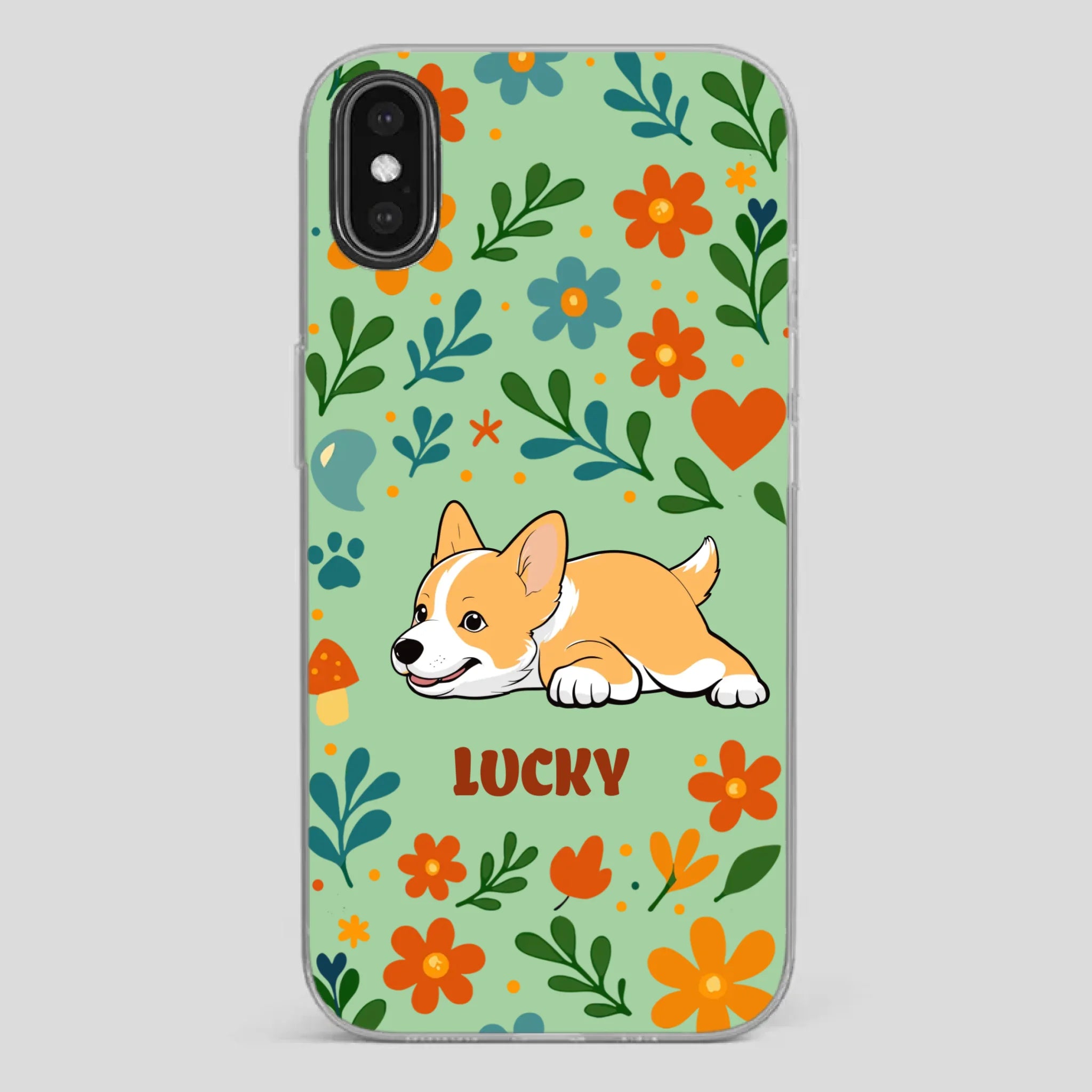Soft Dog Phone Case – Gentle Design, Pure Love - 89Prints