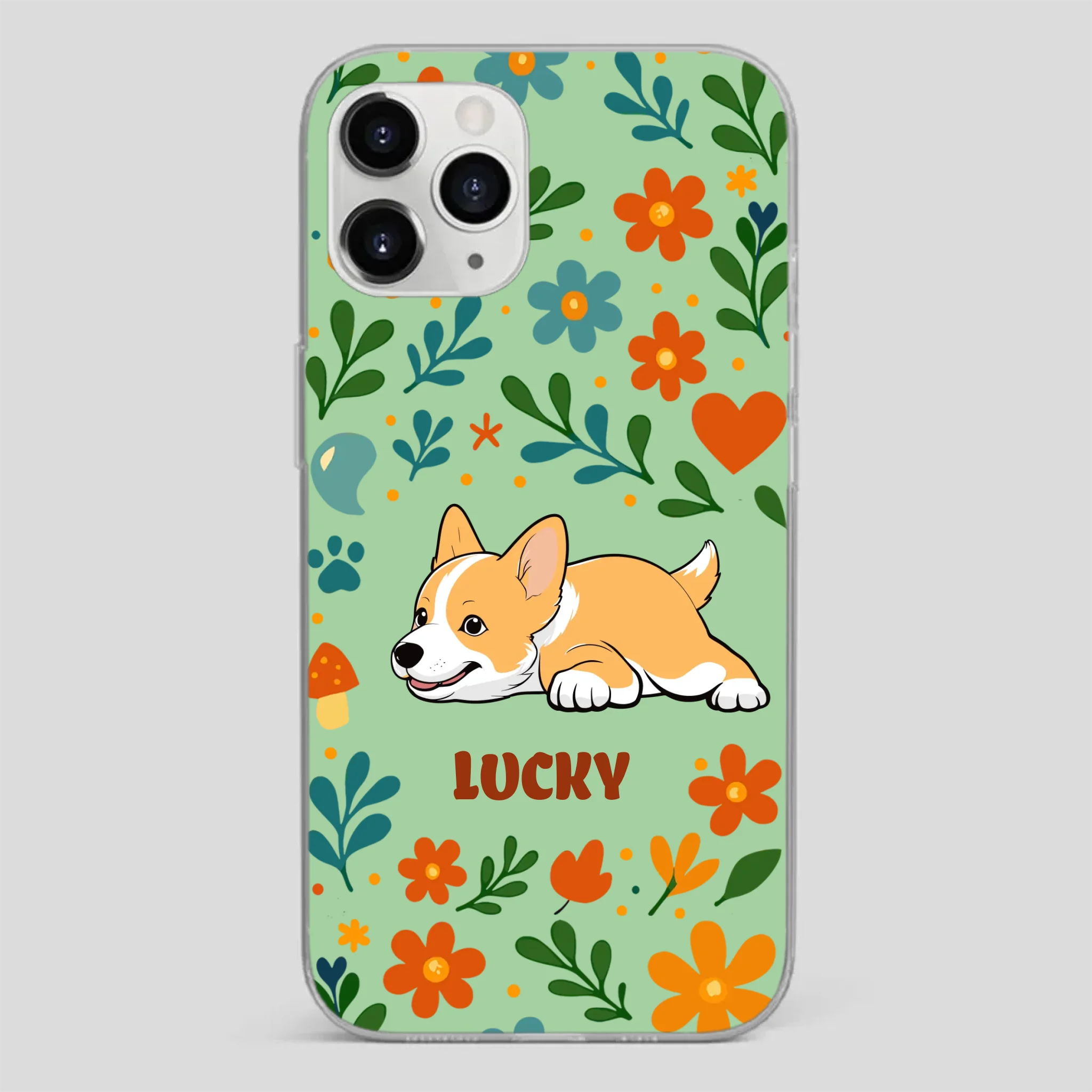 Soft Dog Phone Case – Gentle Design, Pure Love - 89Prints