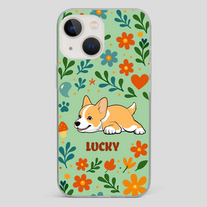 Soft Dog Phone Case – Gentle Design, Pure Love - 89Prints