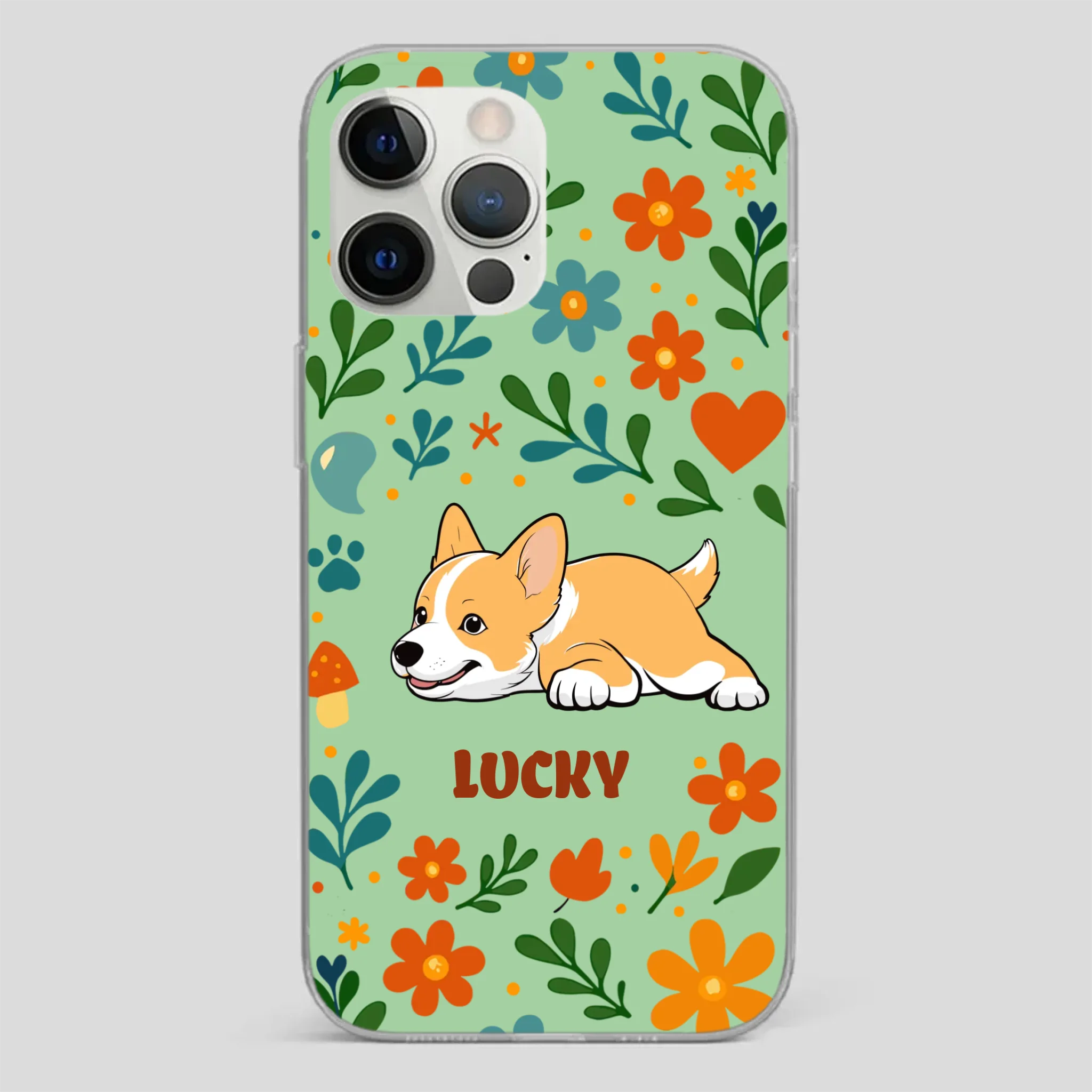 Soft Dog Phone Case – Gentle Design, Pure Love - 89Prints