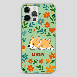 Soft Dog Phone Case – Gentle Design, Pure Love - 89Prints