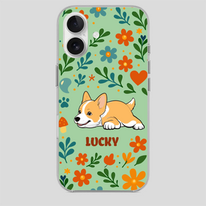 Soft Dog Phone Case – Gentle Design, Pure Love - 89Prints