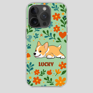 Soft Dog Phone Case – Gentle Design, Pure Love - 89Prints