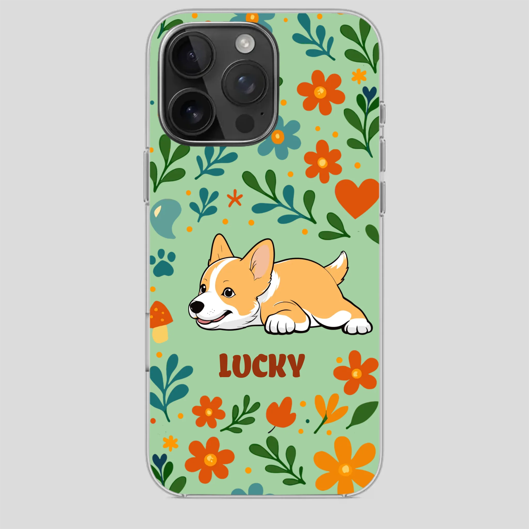 Soft Dog Phone Case – Gentle Design, Pure Love - 89Prints
