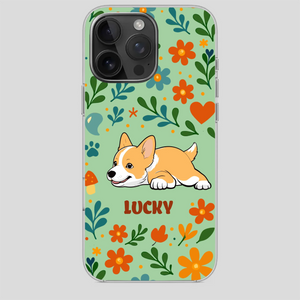 Soft Dog Phone Case – Gentle Design, Pure Love - 89Prints