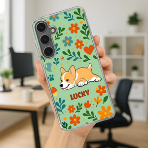 Soft Dog Phone Case – Gentle Design, Pure Love - 89Prints