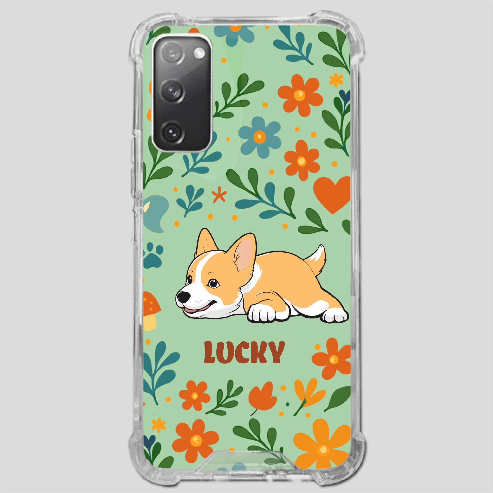 Soft Dog Phone Case – Gentle Design, Pure Love - 89Prints