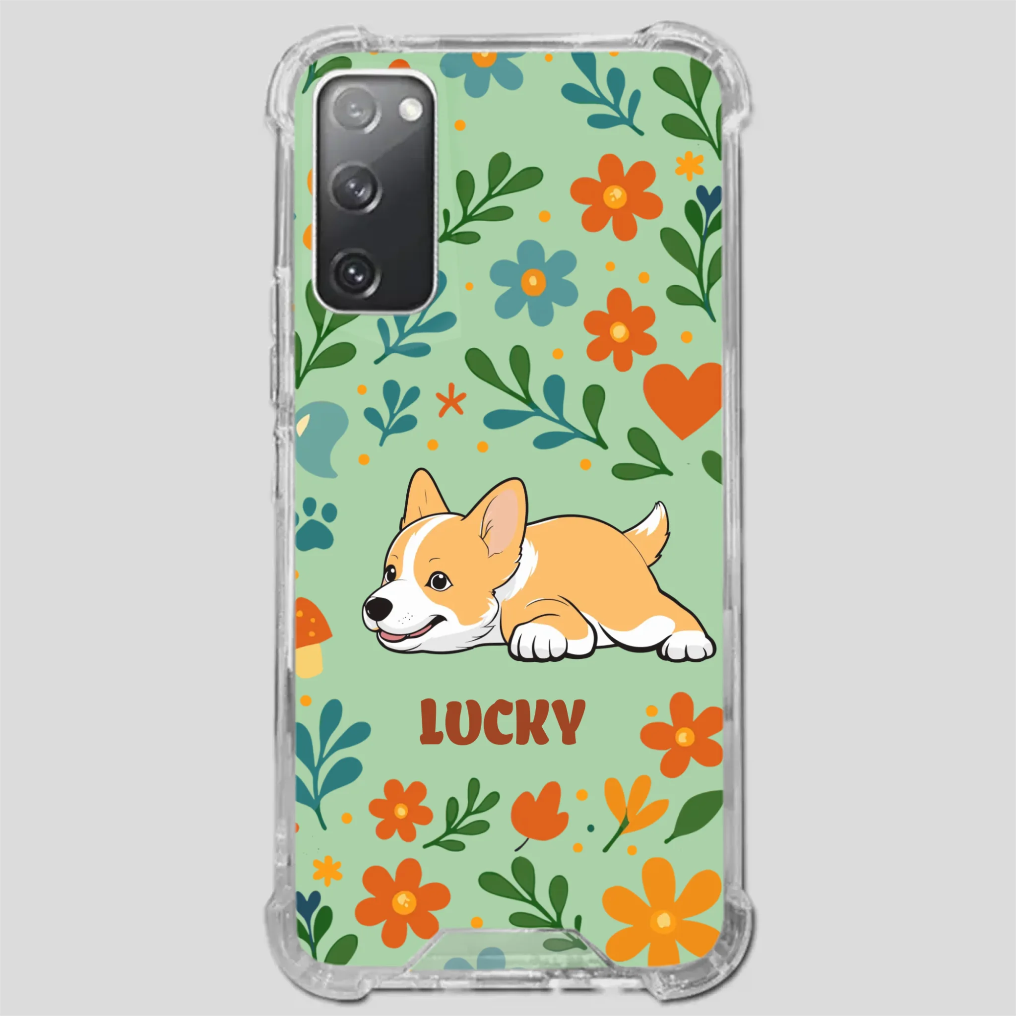 Soft Dog Phone Case – Gentle Design, Pure Love - 89Prints