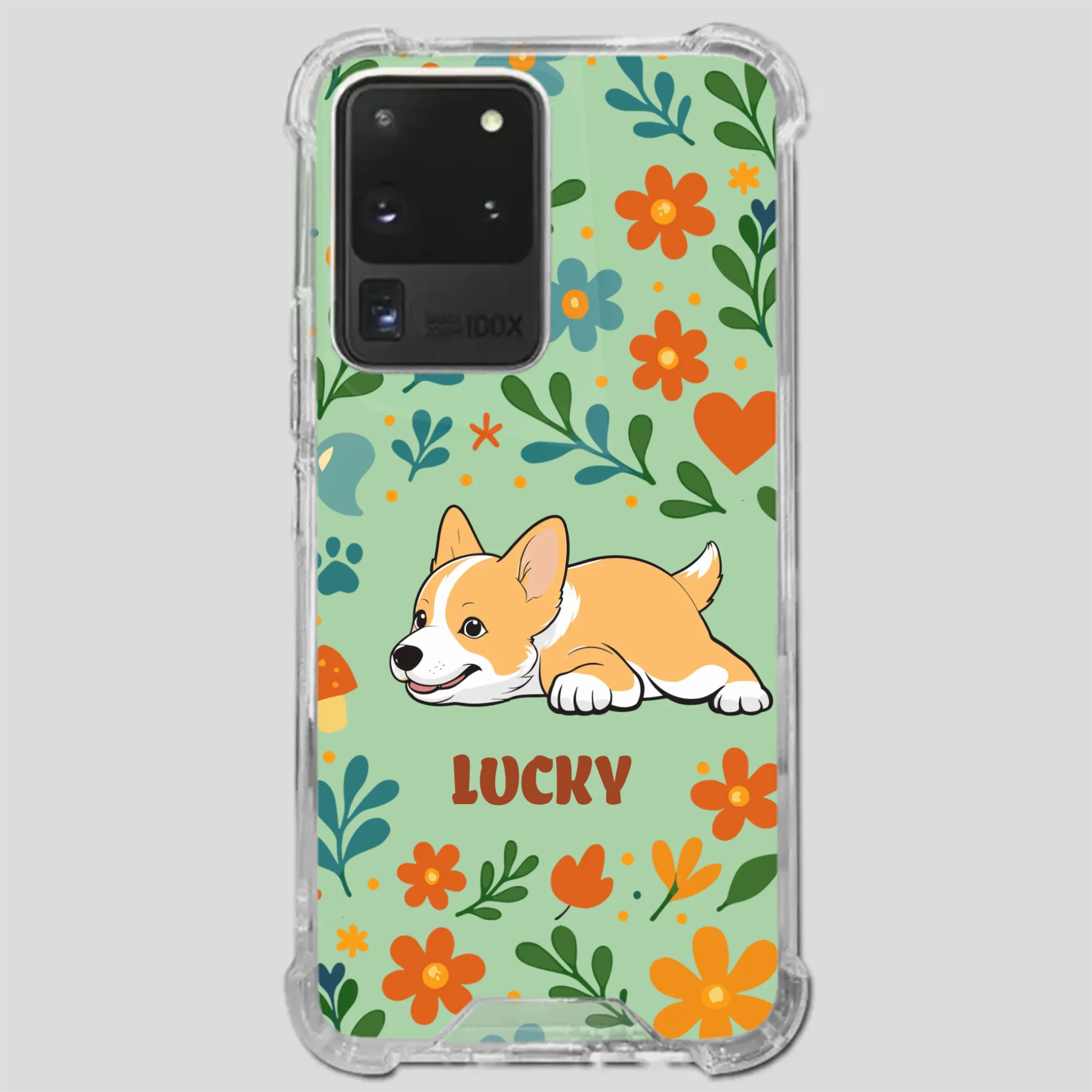 Soft Dog Phone Case – Gentle Design, Pure Love - 89Prints