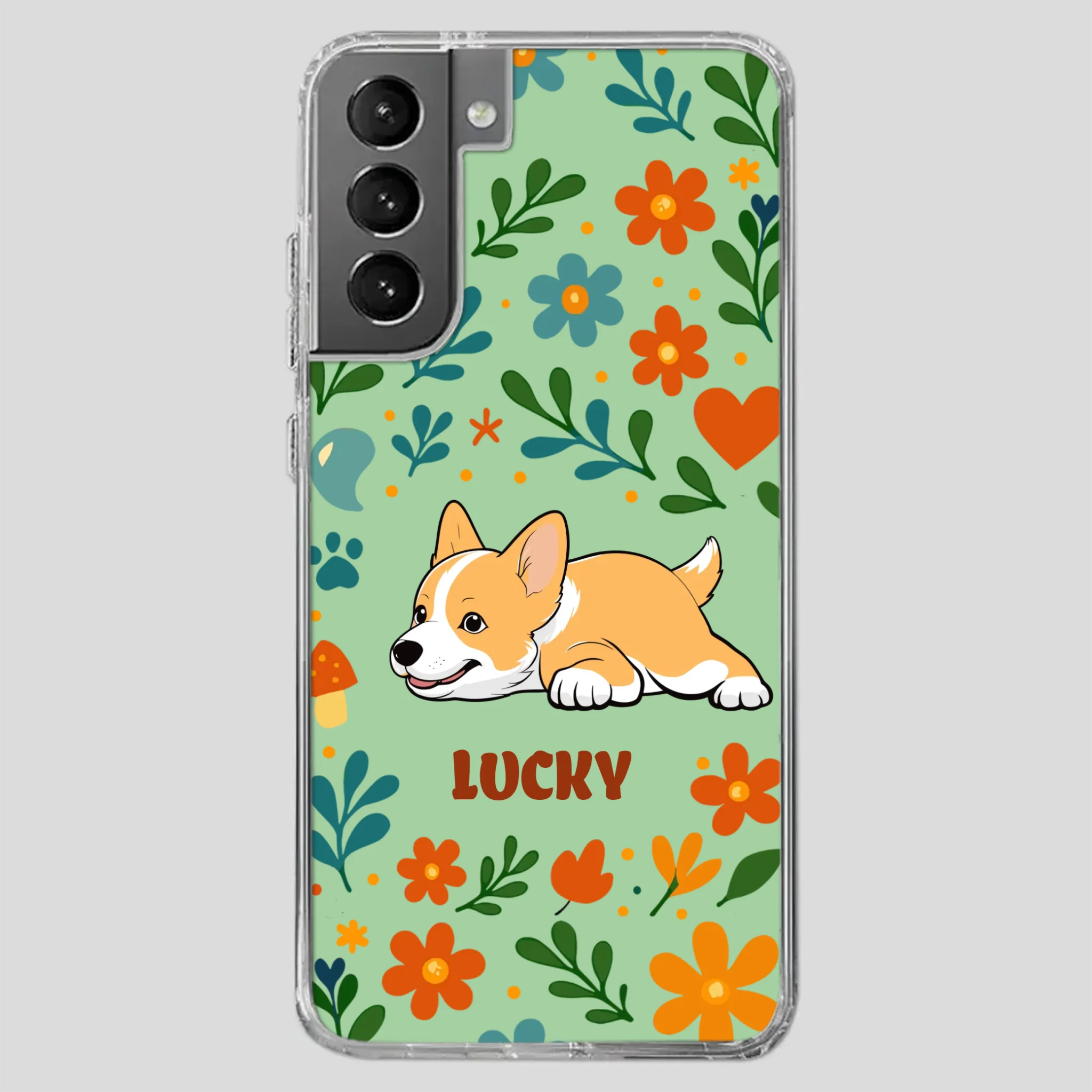 Soft Dog Phone Case – Gentle Design, Pure Love - 89Prints