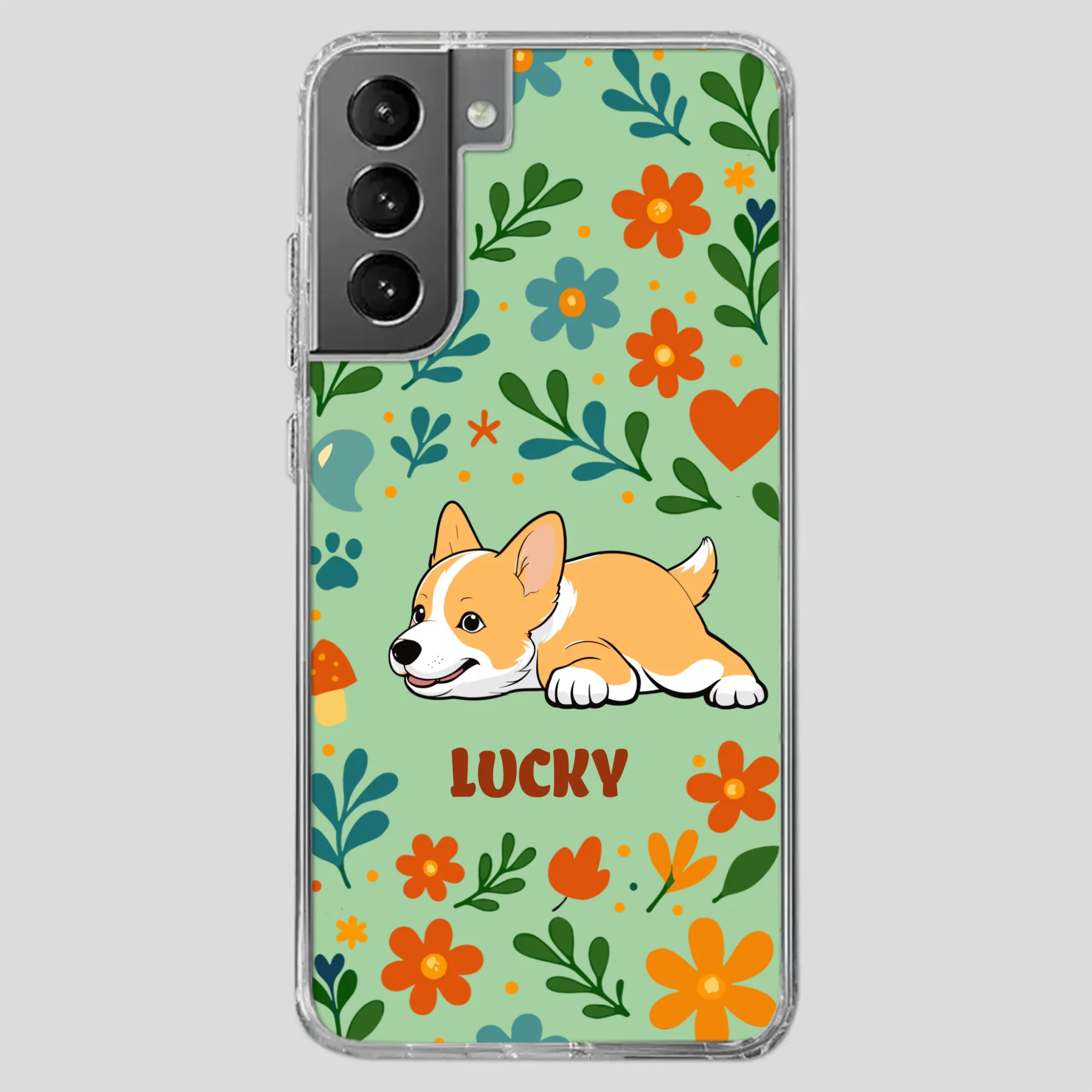 Soft Dog Phone Case – Gentle Design, Pure Love - 89Prints