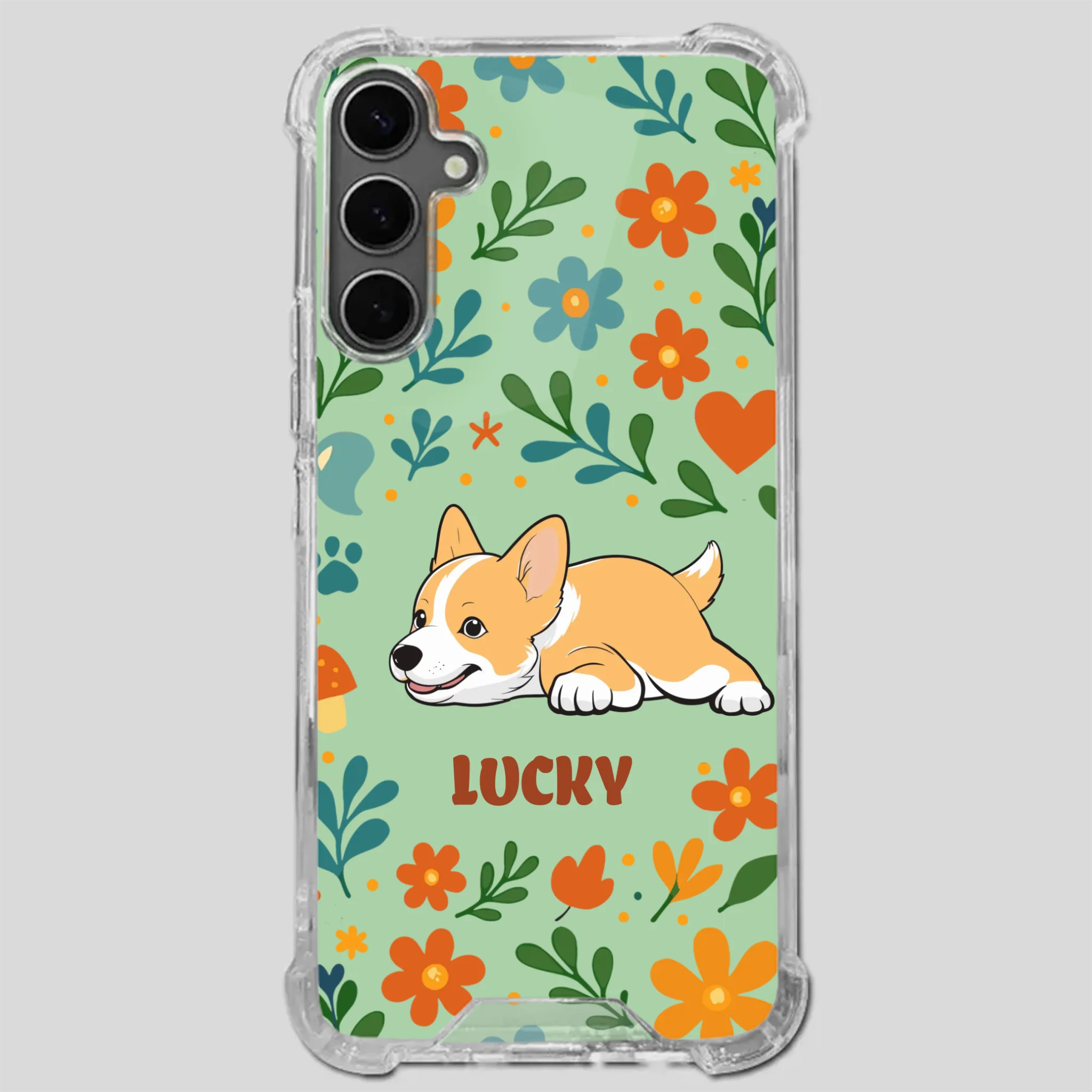 Soft Dog Phone Case – Gentle Design, Pure Love - 89Prints