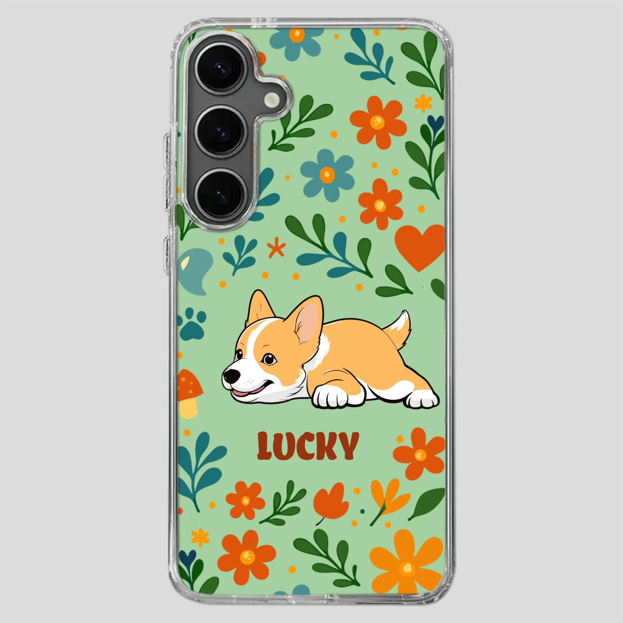 Soft Dog Phone Case – Gentle Design, Pure Love - 89Prints