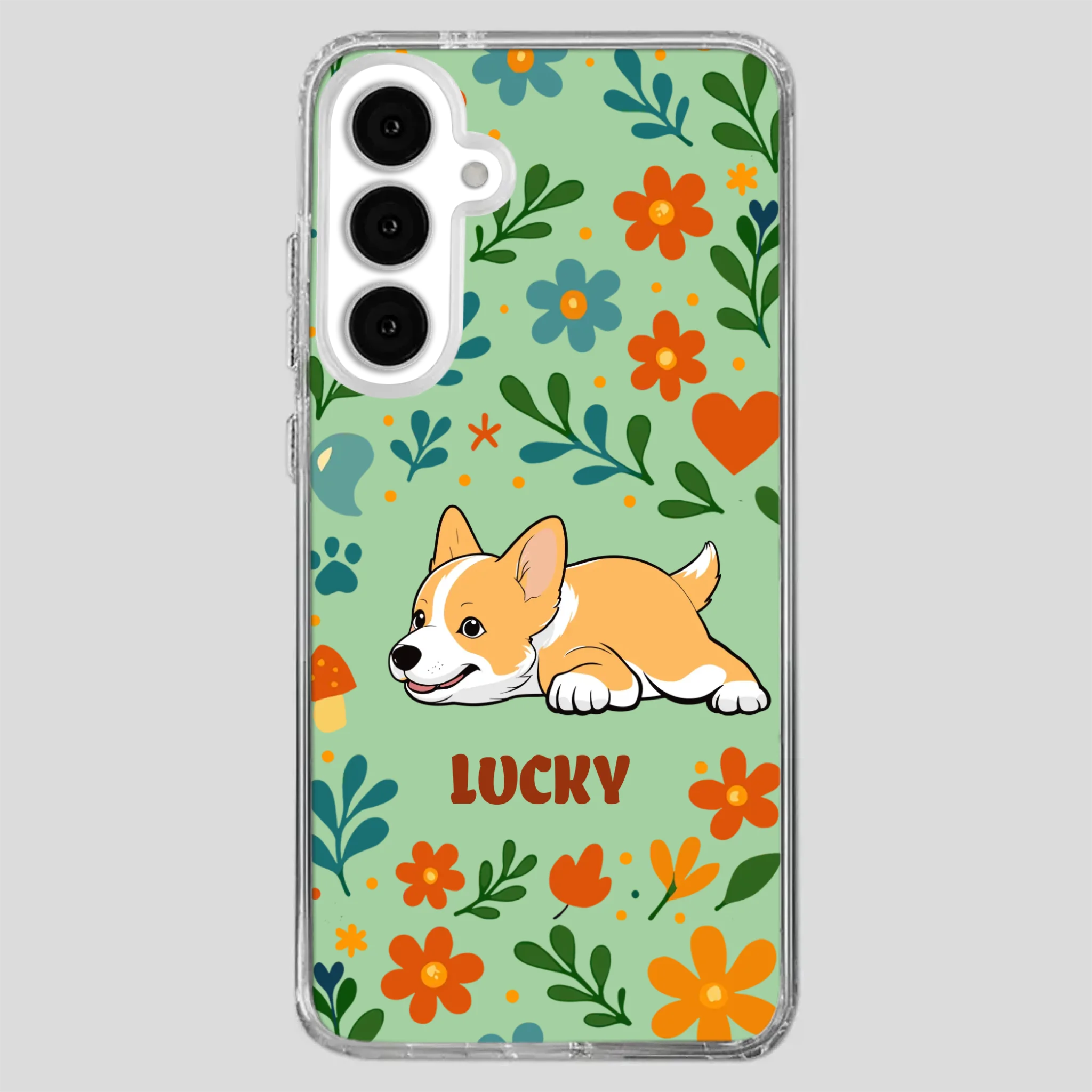 Soft Dog Phone Case – Gentle Design, Pure Love - 89Prints