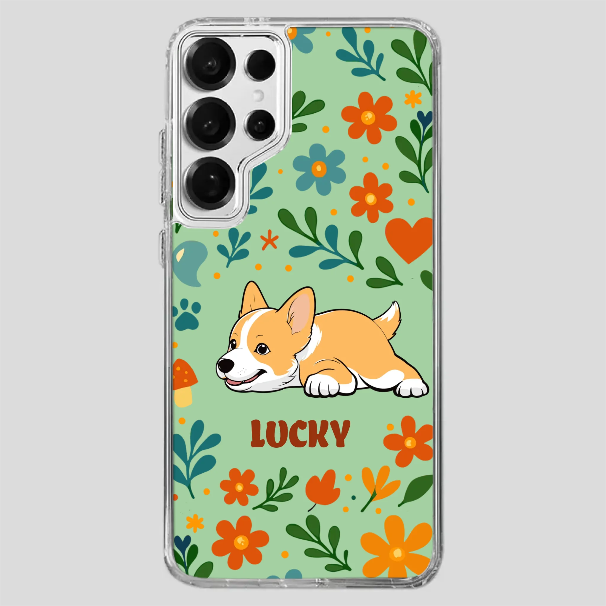 Soft Dog Phone Case – Gentle Design, Pure Love - 89Prints