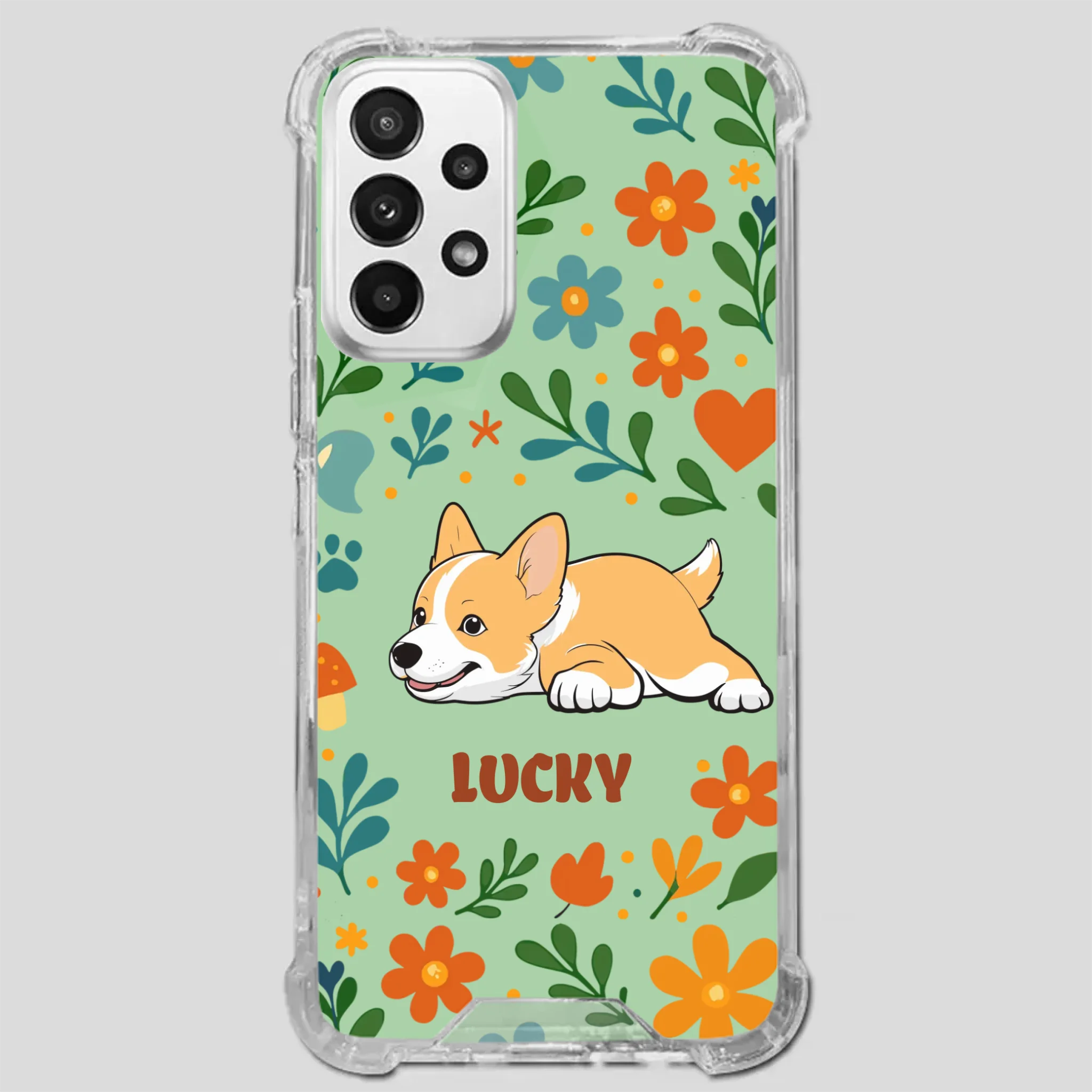 Soft Dog Phone Case – Gentle Design, Pure Love - 89Prints