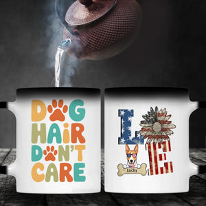 LOVE Dog Mug – Personalized Patriotic Pet Lover Gift – 89Prints