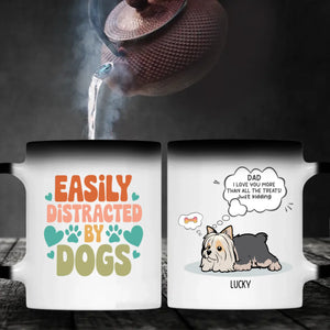 Personalized Mug for Pet Lovers – Easily Distracted by Dogs –  89Prints