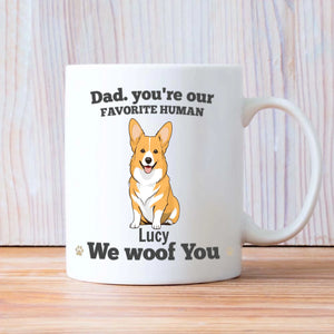 Funny Personalized Gift for Dog Lovers - We Woof You Mug – 89Prints