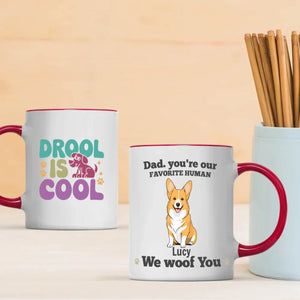 Funny Personalized Gift for Dog Lovers - We Woof You Mug – 89Prints