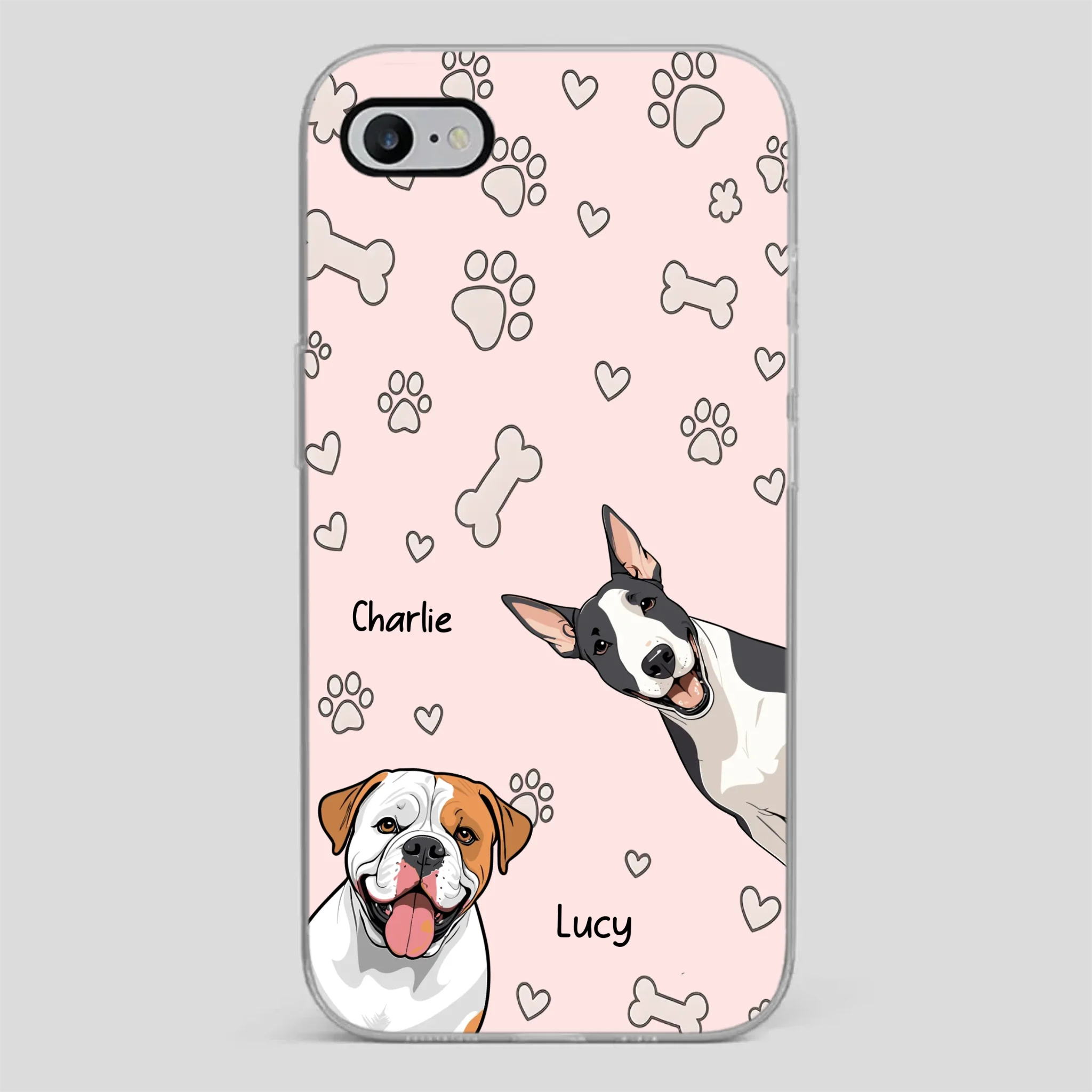 Custom Dog Phone Case – Personalized with Your Pet’s Name - 89Prints