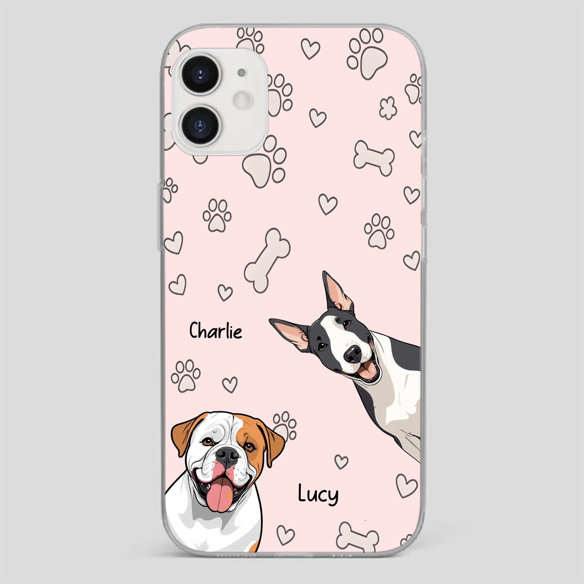 Custom Dog Phone Case – Personalized with Your Pet’s Name - 89Prints