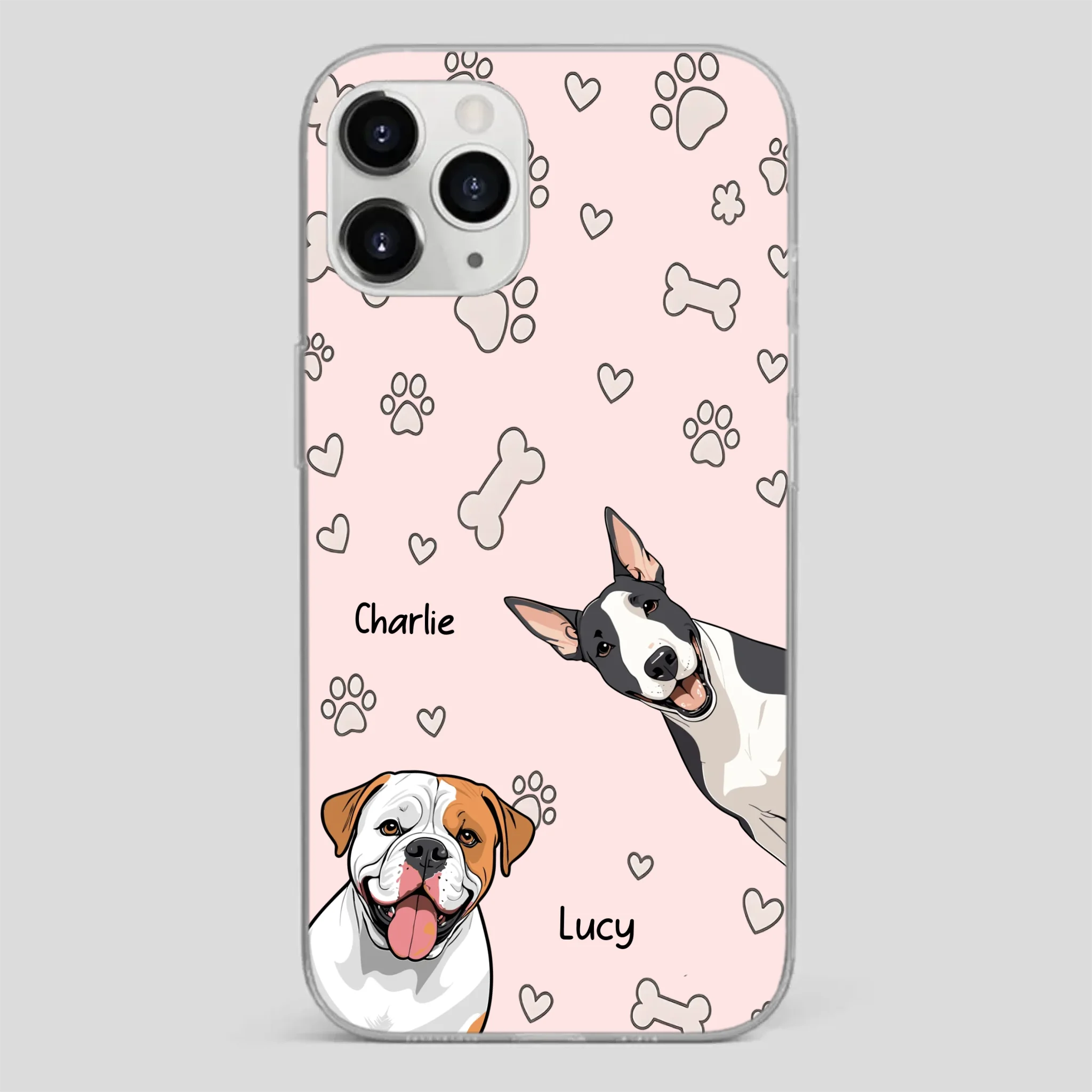 Custom Dog Phone Case – Personalized with Your Pet’s Name - 89Prints